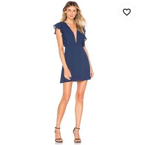 Superdown Arina Ruffle Mini Dress